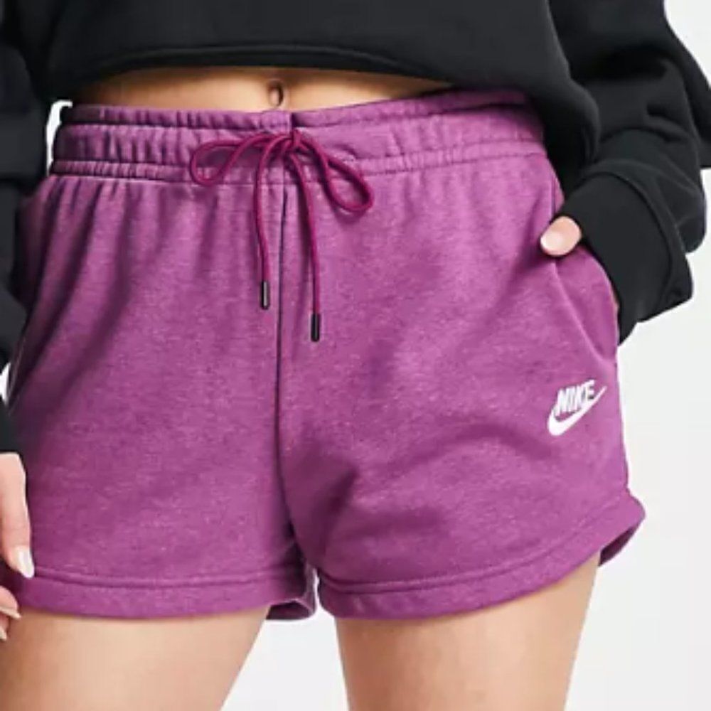 NWT, Nike • Essential Fleece Shorts, Size XS